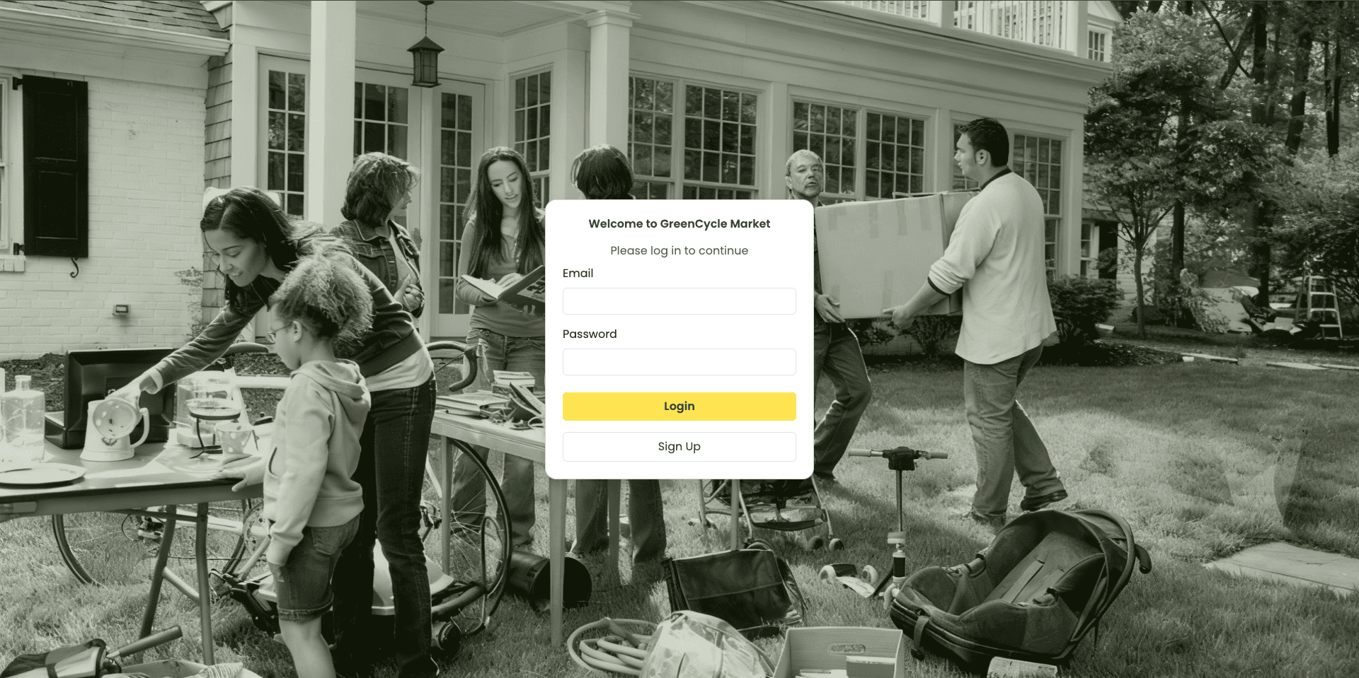 Sustainable Marketplace Platform